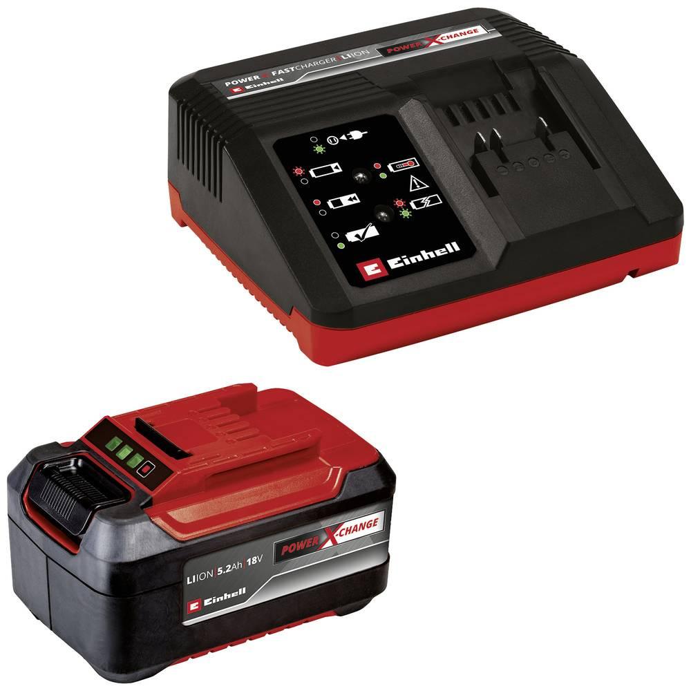 Einhell Power X-Change PXC-Starter-Kit 5.2Ah & 4A Fastcharger