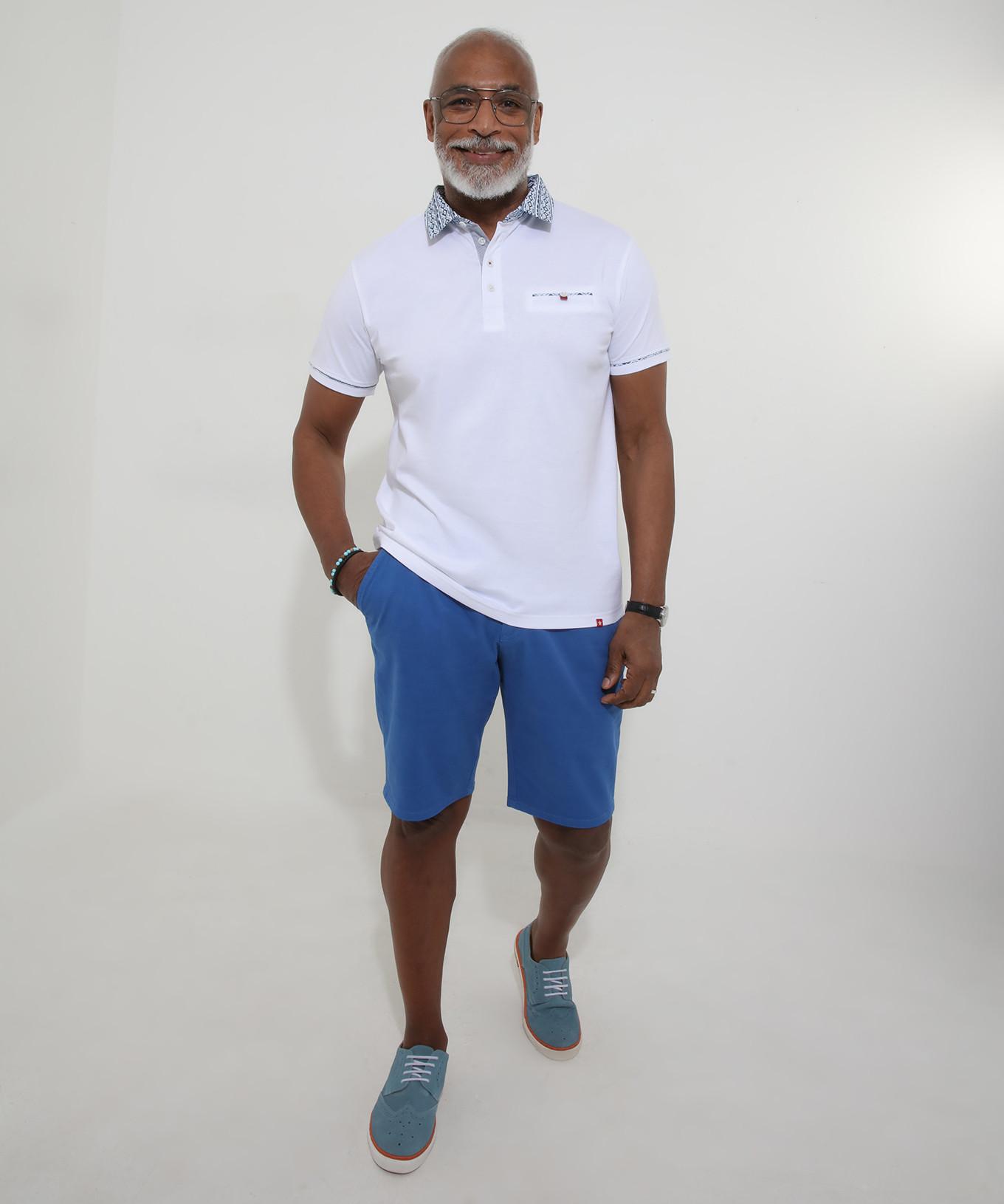 Joe Browns Polohemd mit Aztekenmuster