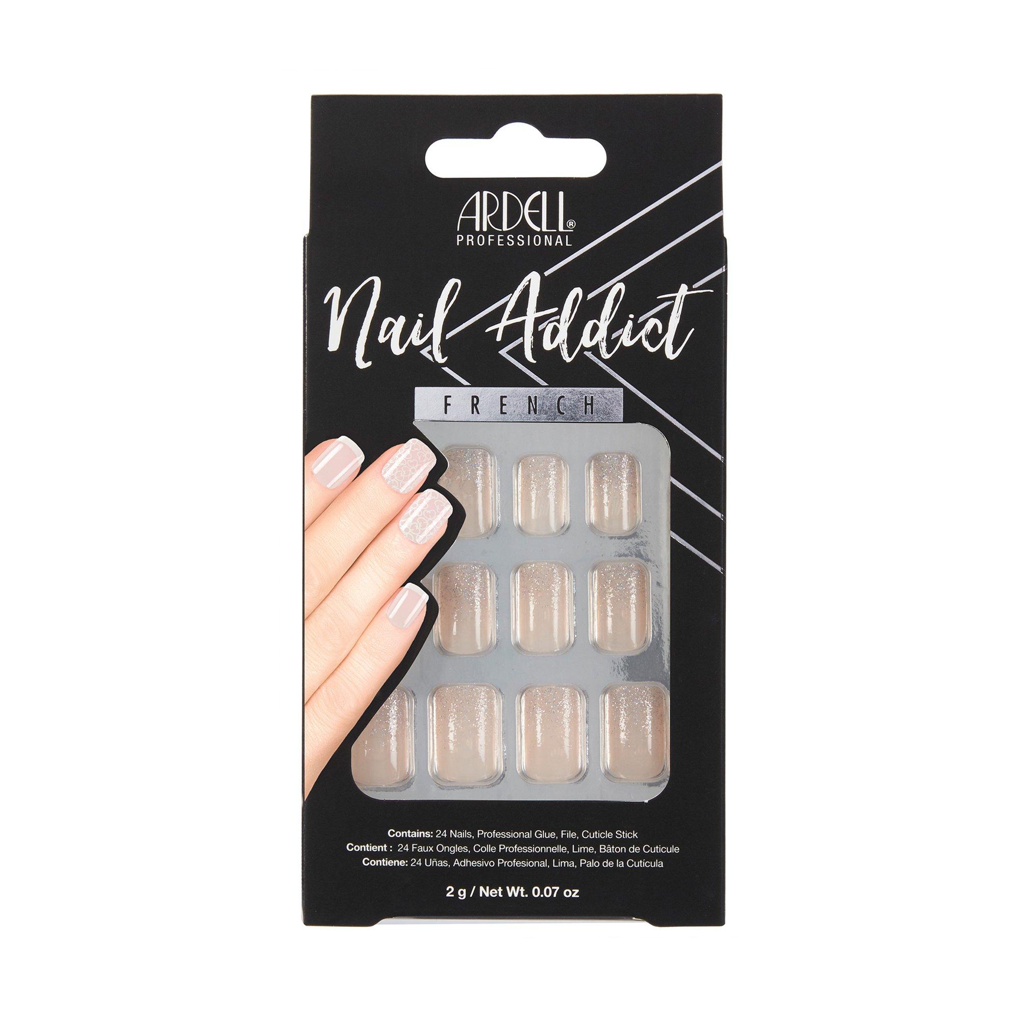 ARDELL Nail Addict Nail Addict French Glitter, Künstliche Fingernägel