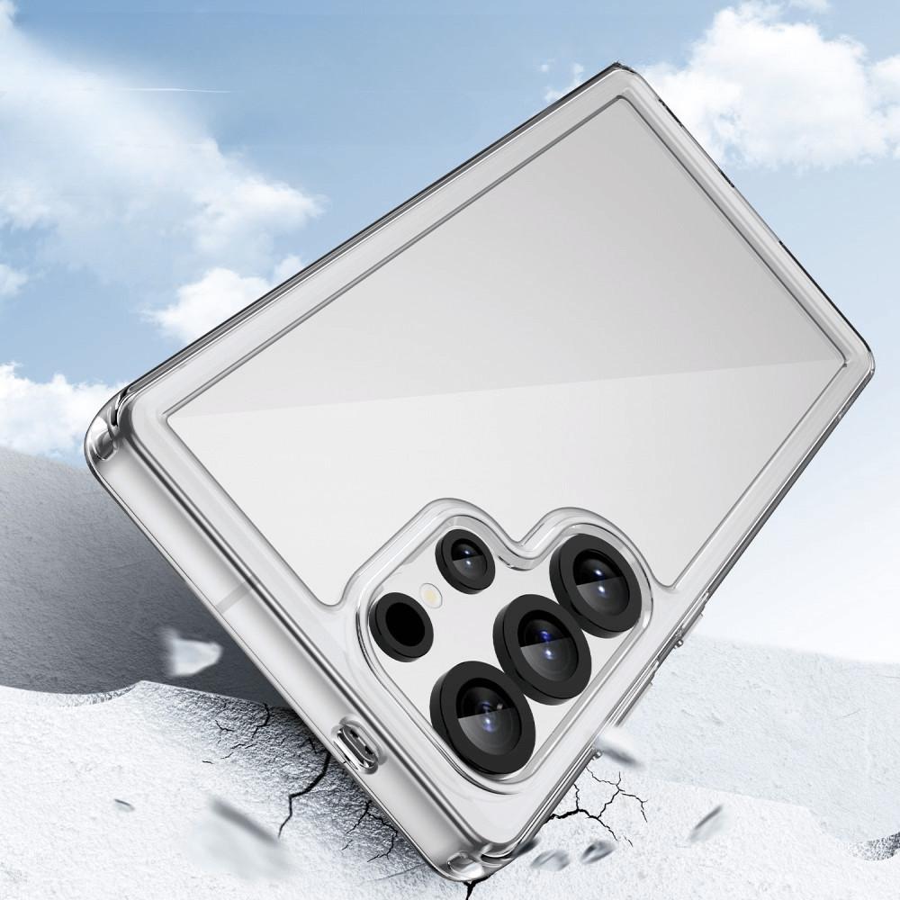 Cover-Discount Galaxy S25 Ultra - Schützende Acryl-Handyhülle mit erhöhtem Rand