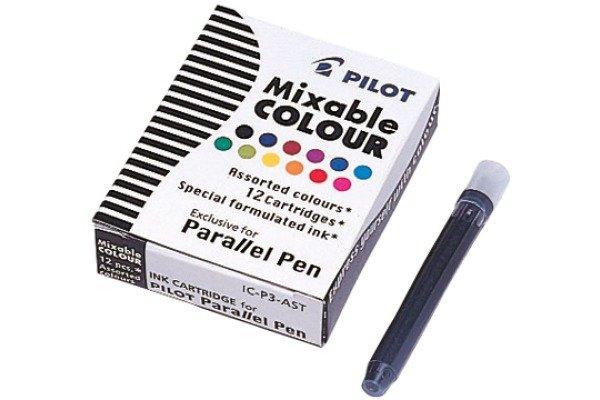 Pilot PILOT Tintepatronen ICP3AST assortiert 12 Stück