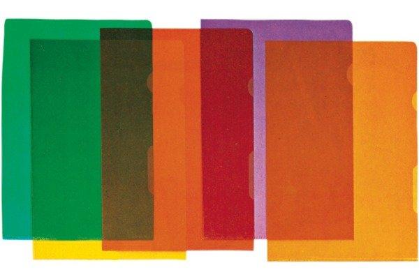 BÜROLINE BÜROLINE Sichtmappen A4 620091 rot 100 Stück