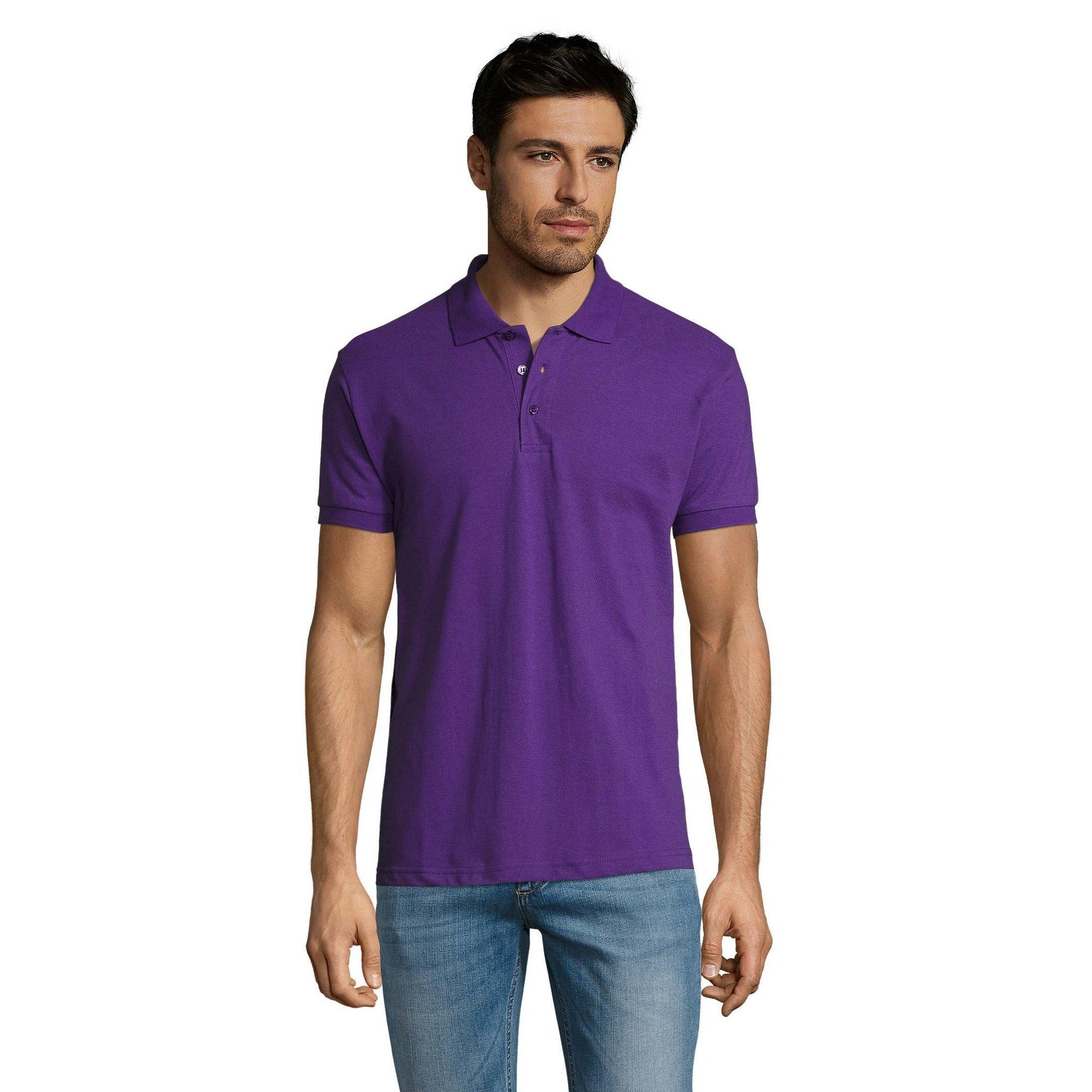 SOLS Prime Pique Kurzarm Polo Shirt