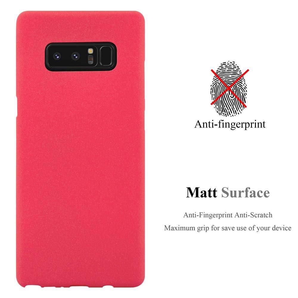 Cadorabo Hülle für Samsung Galaxy NOTE 8 TPU Silikon Frosted