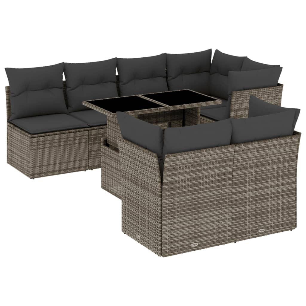 VidaXL Garten sofagarnitur poly-rattan