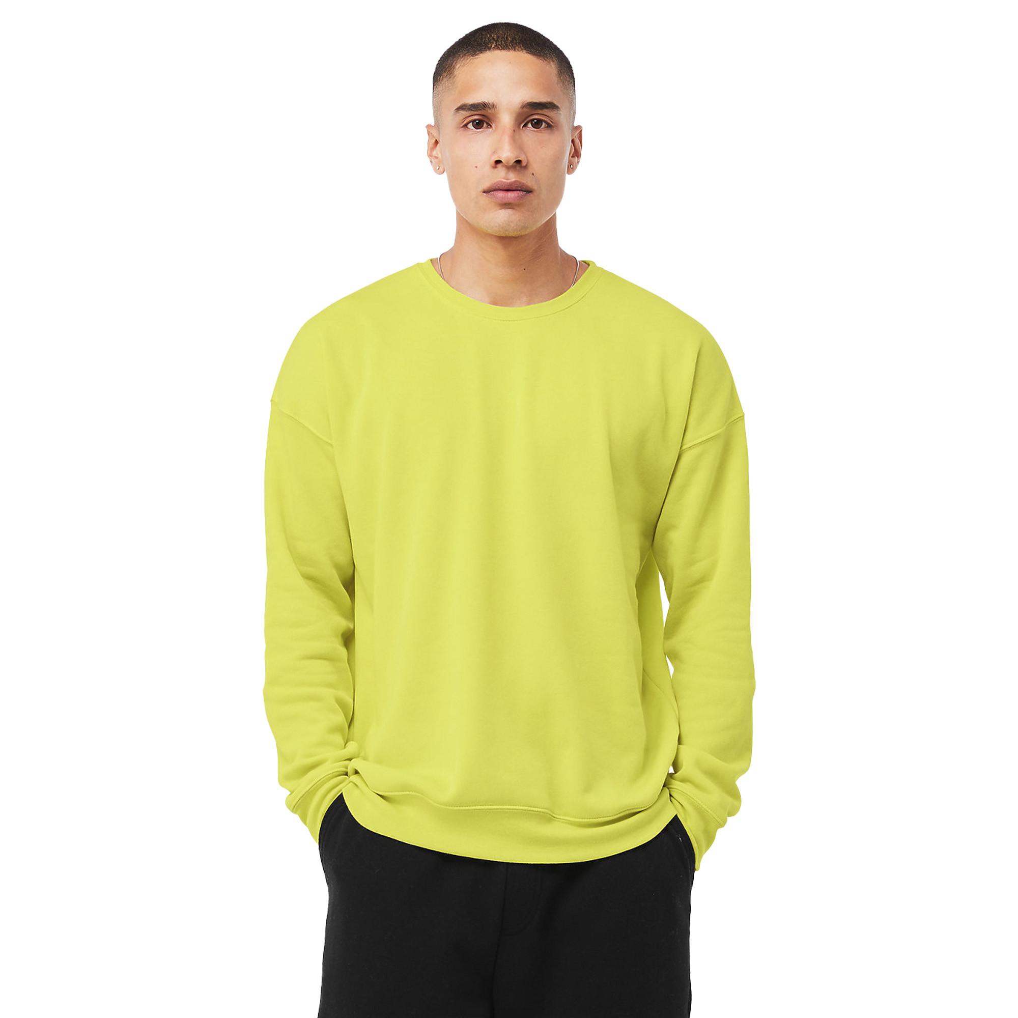 Bella + Canvas Classic Sweatshirt, Überschnittene Schulter