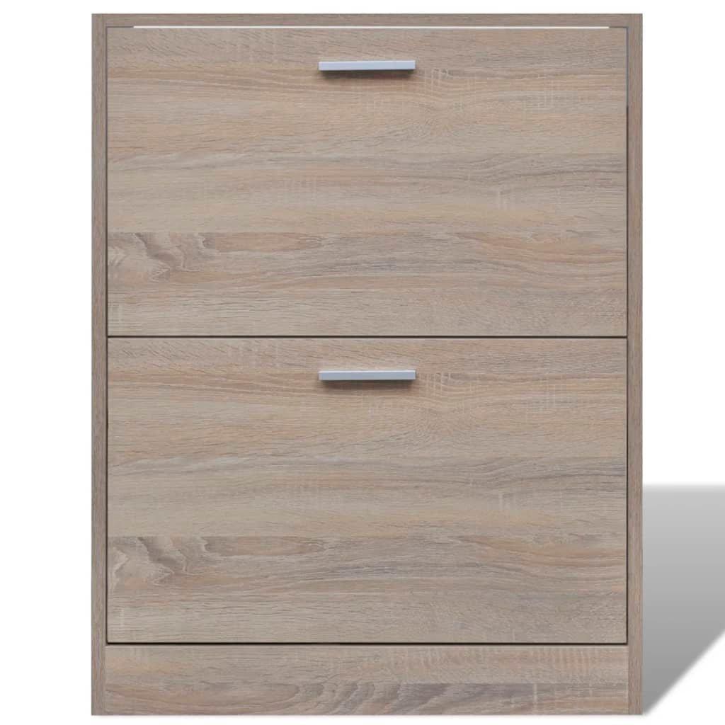 VidaXL Schuhschrank holz