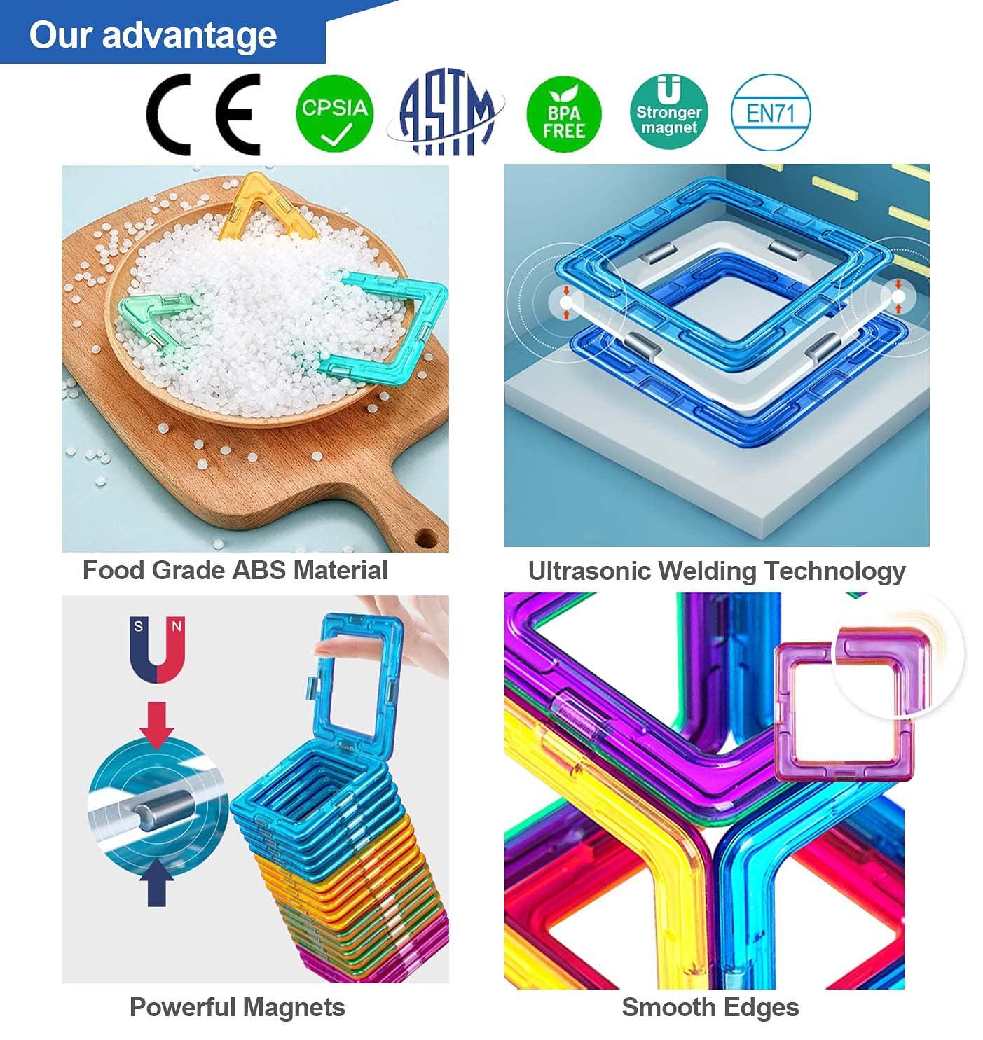 Activity-board Magnetische Bausteine Magnetische Spiele für Kinder Kinderspielzeug Puzzle
