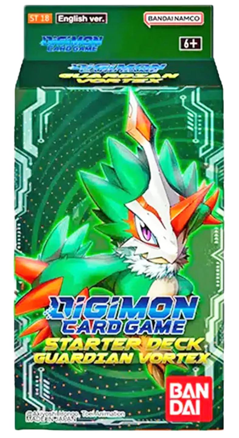 Bandai Guardian Vortex Starter Deck ST18 - Digimon Card Game - EN