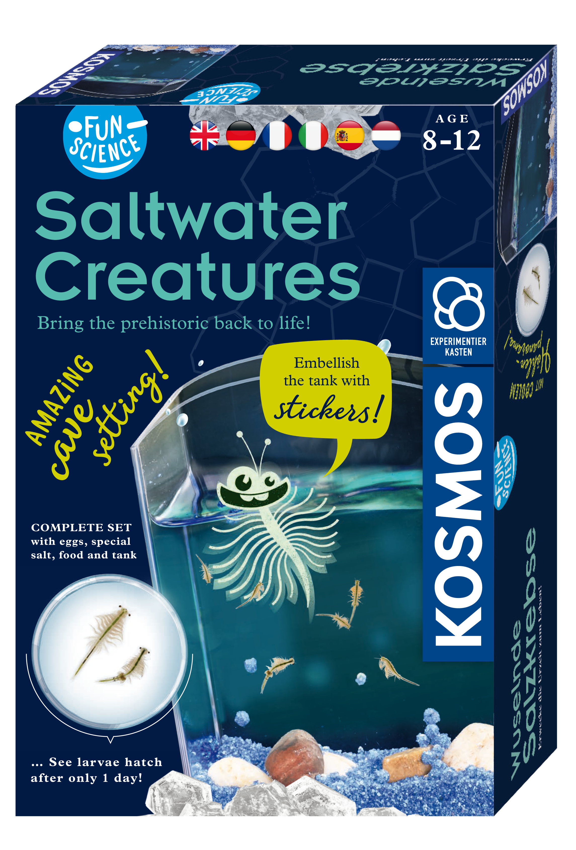 Kosmos Wuselnde Salzkrebse
