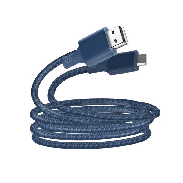 Just green USB / Micro-USB Kabel 2m Just Green Blau