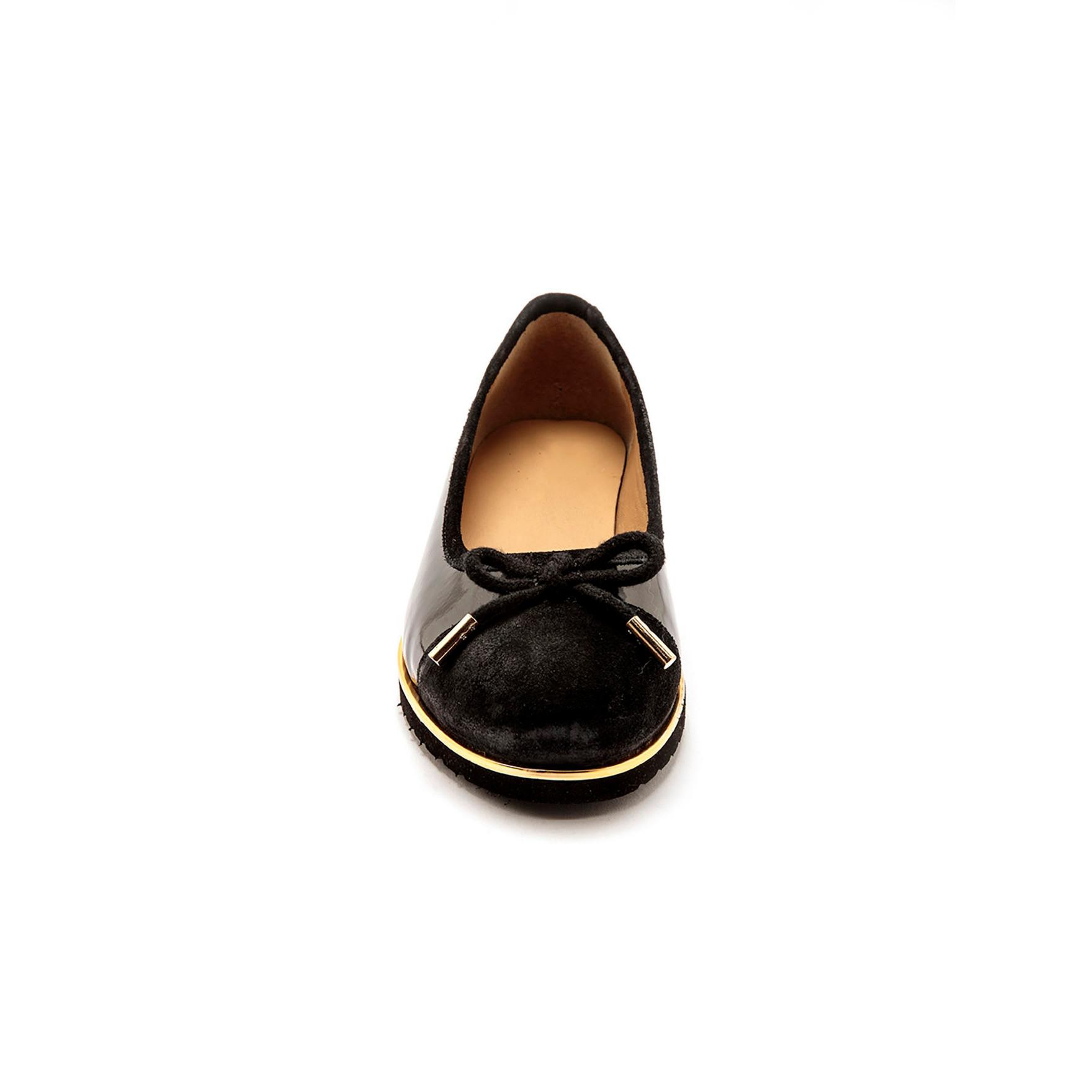Pédiconfort leder ballerinas für en