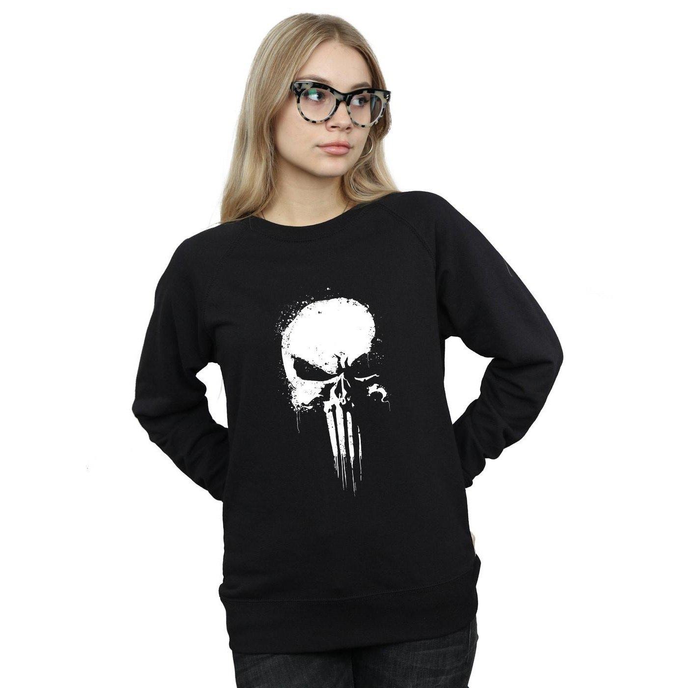MARVEL The Punisher Spray Skull Sweatshirt
