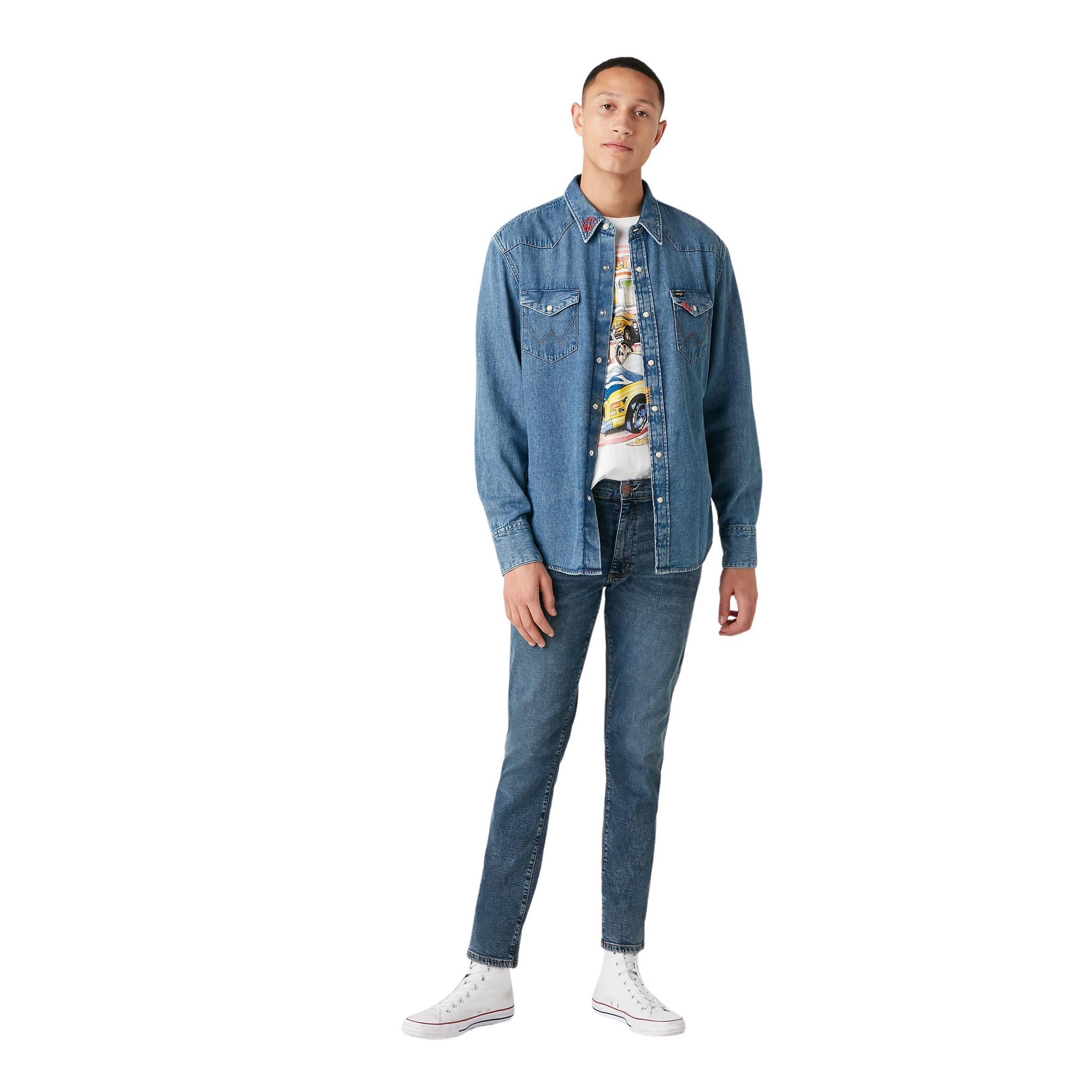 Wrangler 27MW Two Pocket Denim Hemd