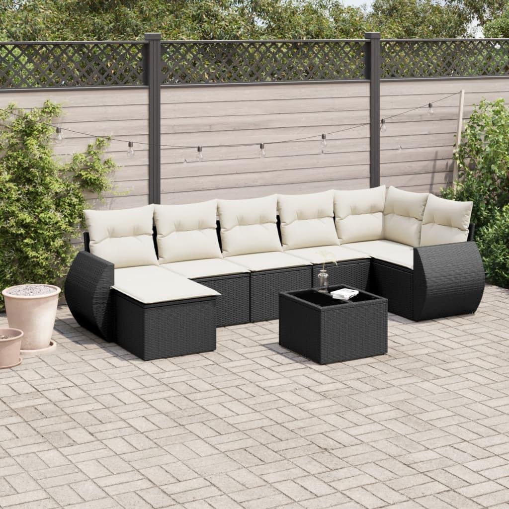 VidaXL Garten sofagarnitur poly-rattan