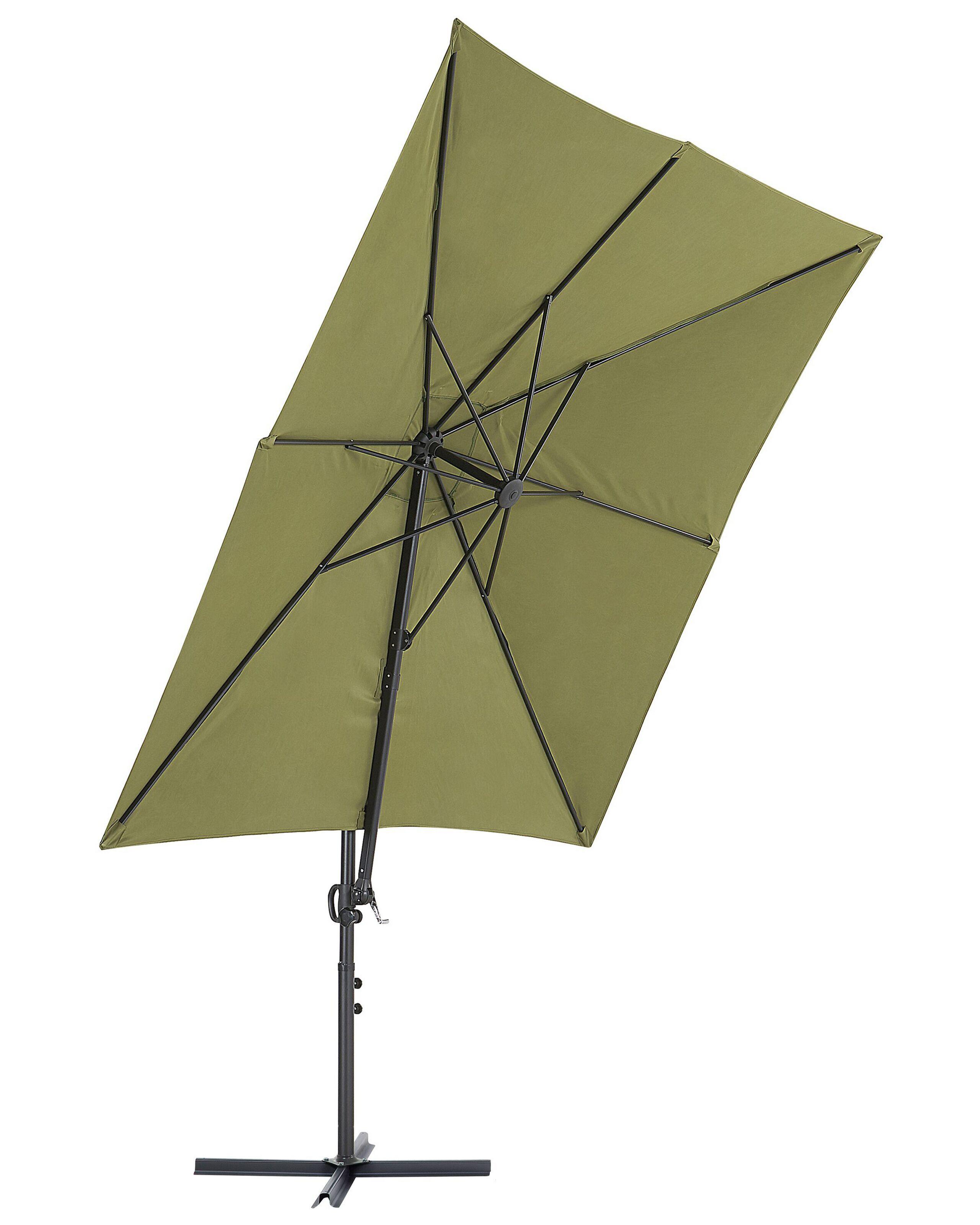 Beliani Ampelschirm aus Polyester MONZA II