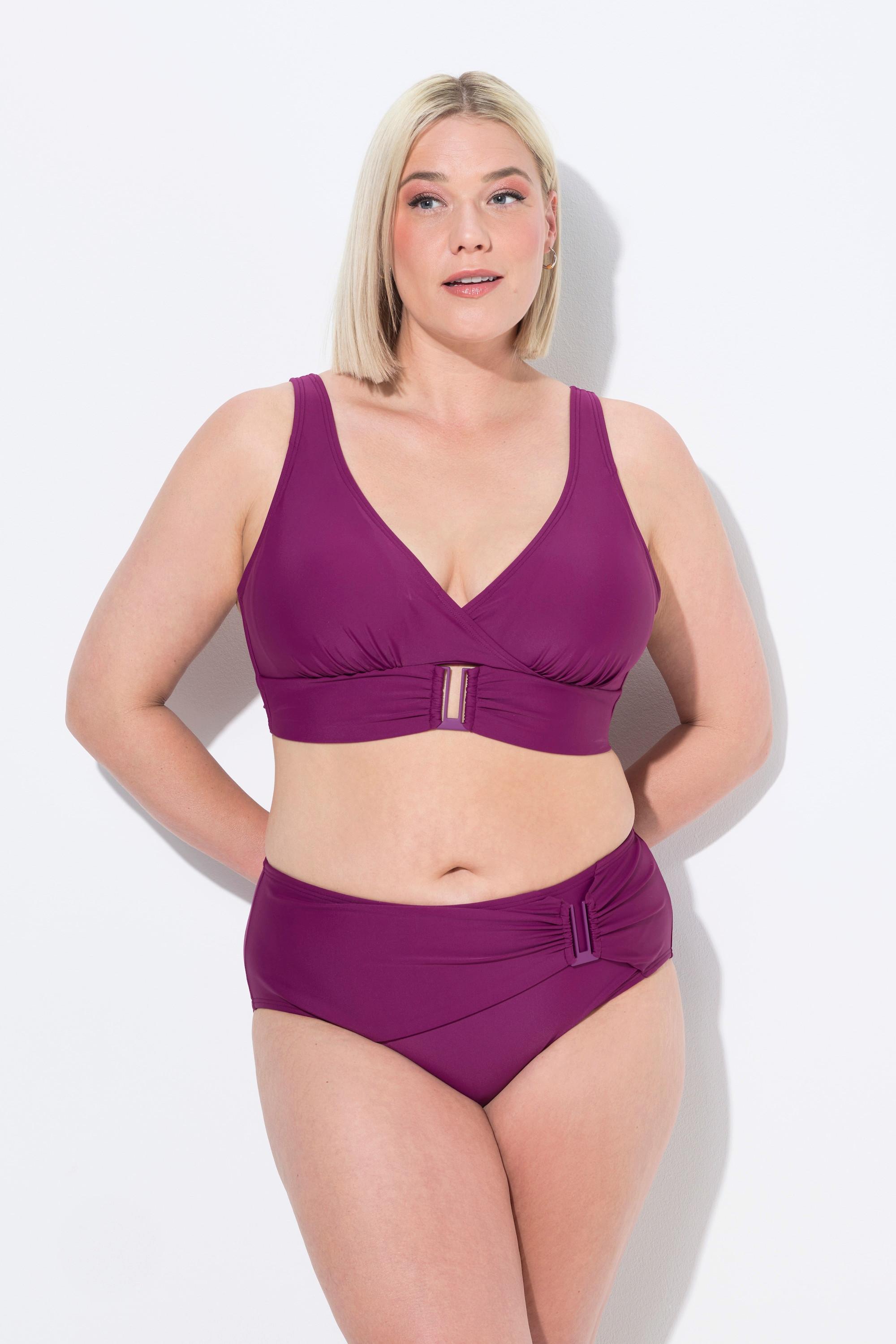 Ulla Popken Bikini, Zierschnallen, Softschalen