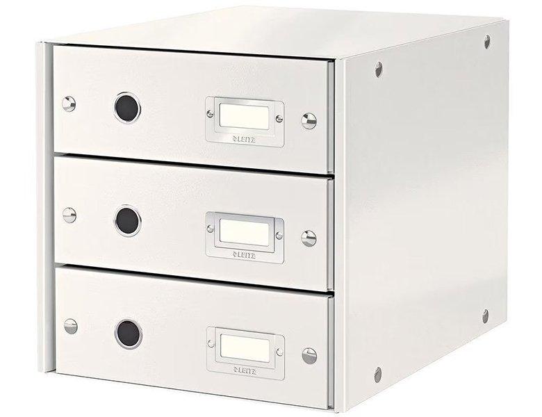 Leitz LEITZ Schubladenb. Click&Store 3 Fächer 286x282x358mm