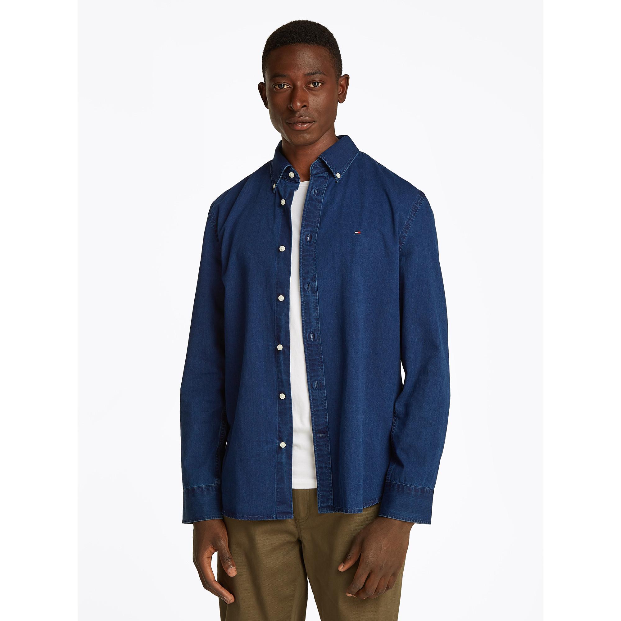 TOMMY HILFIGER CHAMBRAY RF Hemd