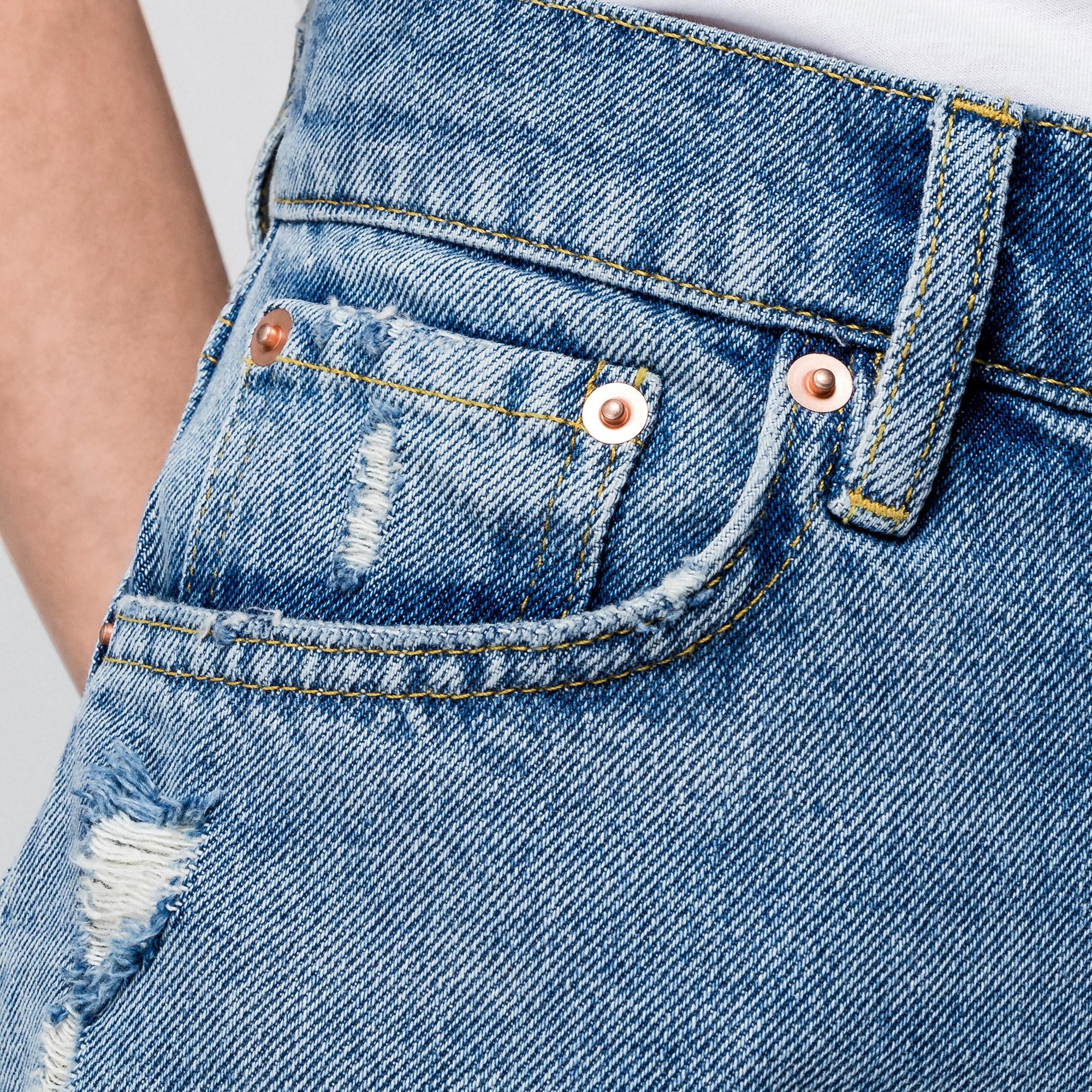 Manor Woman Denim Shorts mit Destroyed Details
