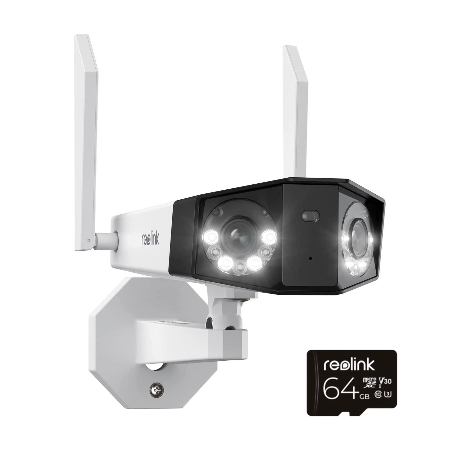 Reolink Duo W730 180° 4K Wifi Kamera + 64GB SD