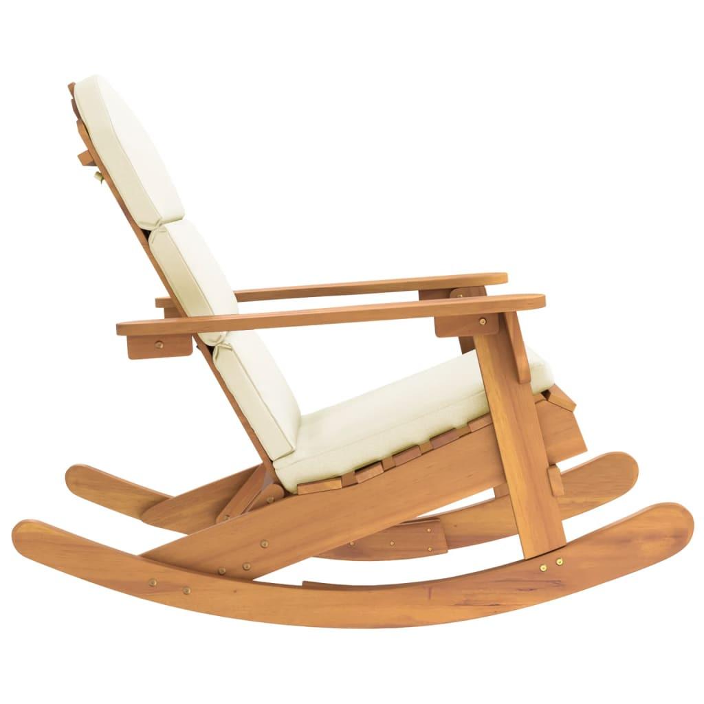 VidaXL Schaukelstuhl akazienholz