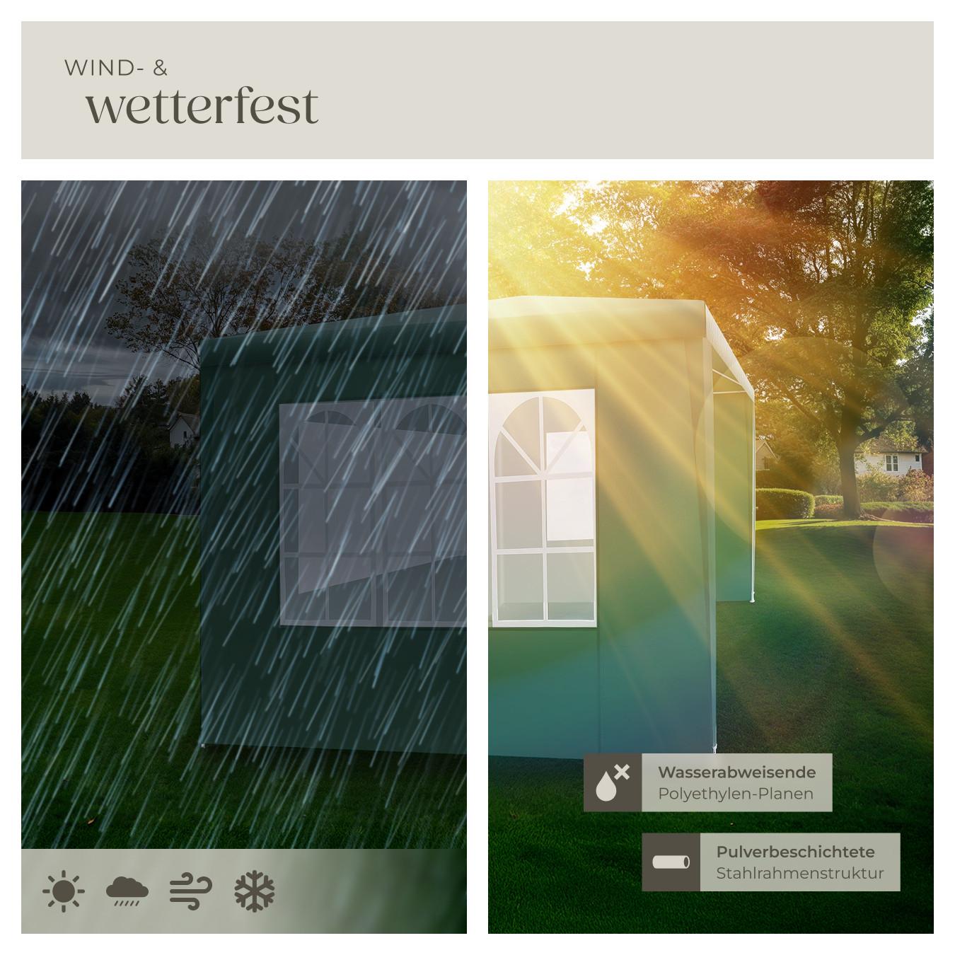 Tectake Pavillon mit UV-Schutz