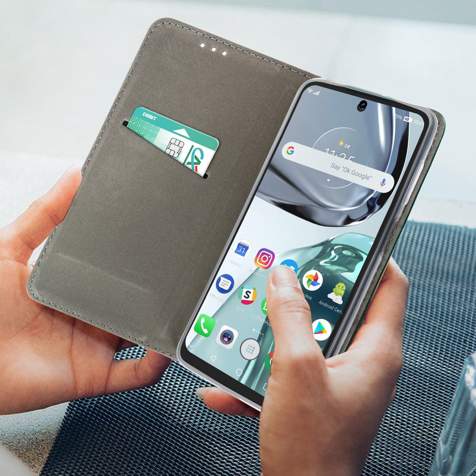 Avizar Wallet Hülle Motorola Moto G62 5G