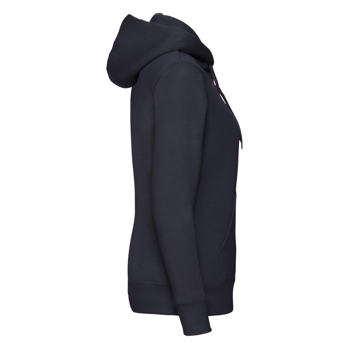Fruit of the Loom Premium Hoodie mit durchgehendem Reißverschluss