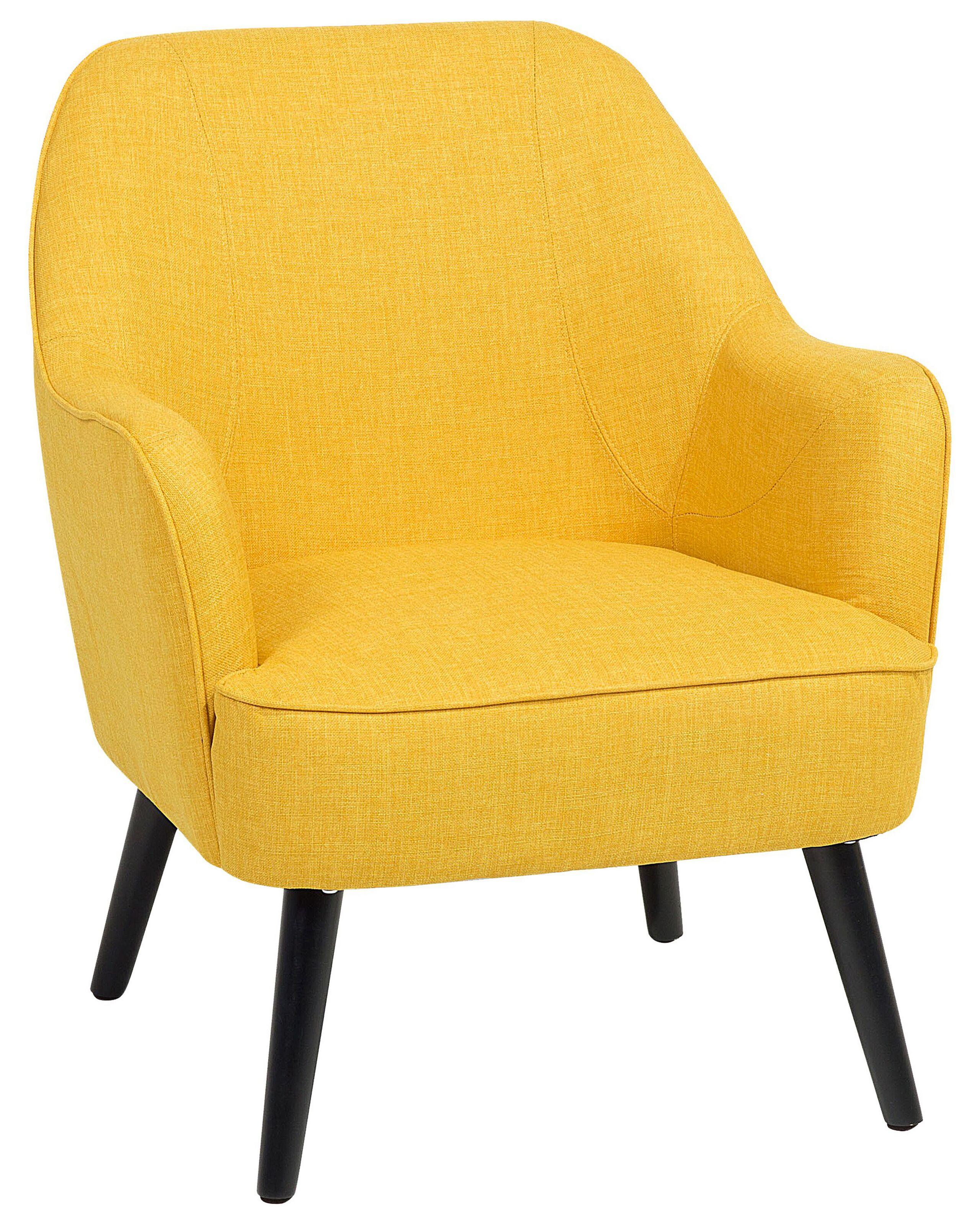 Beliani Sessel aus Polyester Retro LOKEN