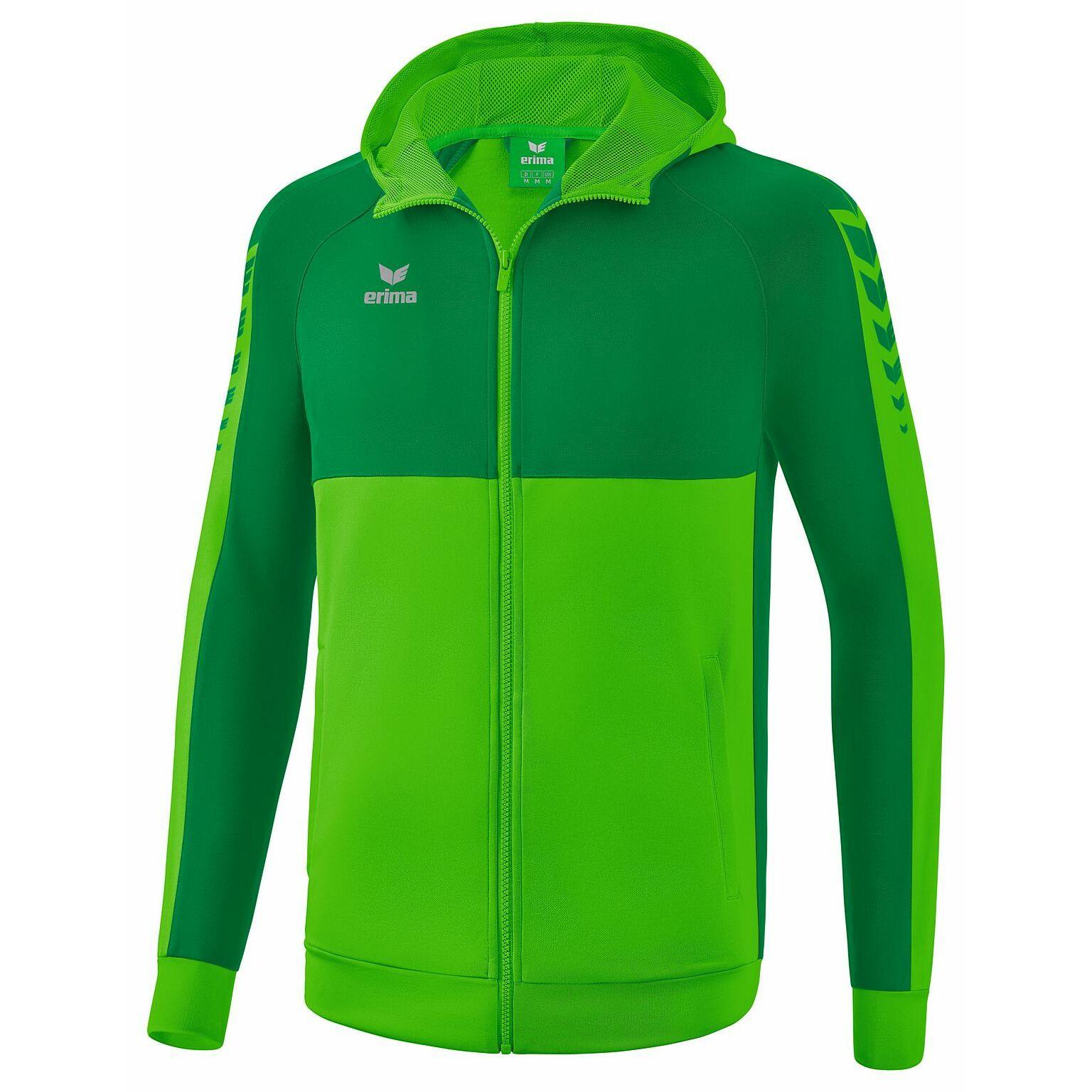 Erima trainingsjacke mit kapuze six wings