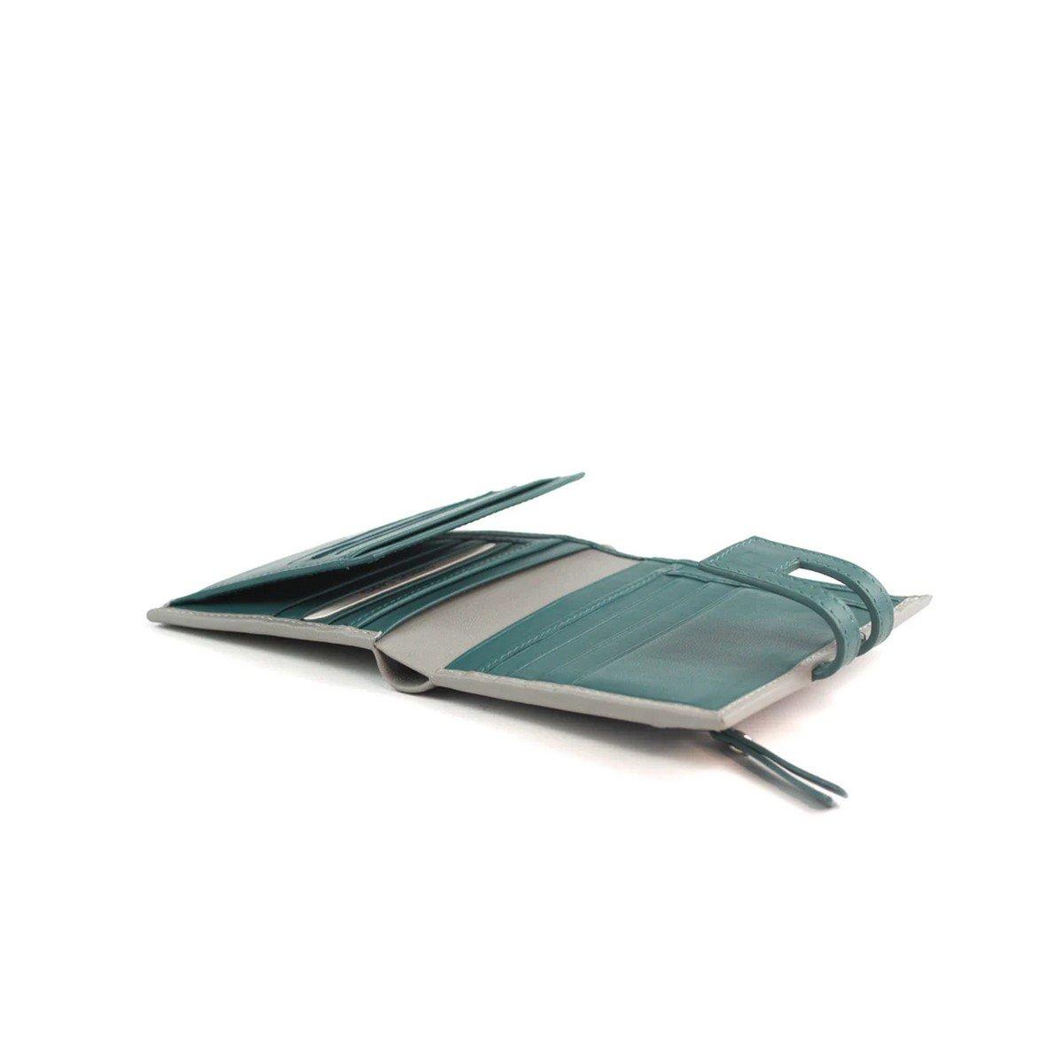 Eastern Counties Leather Cassie Contrast Panel Geldbörse