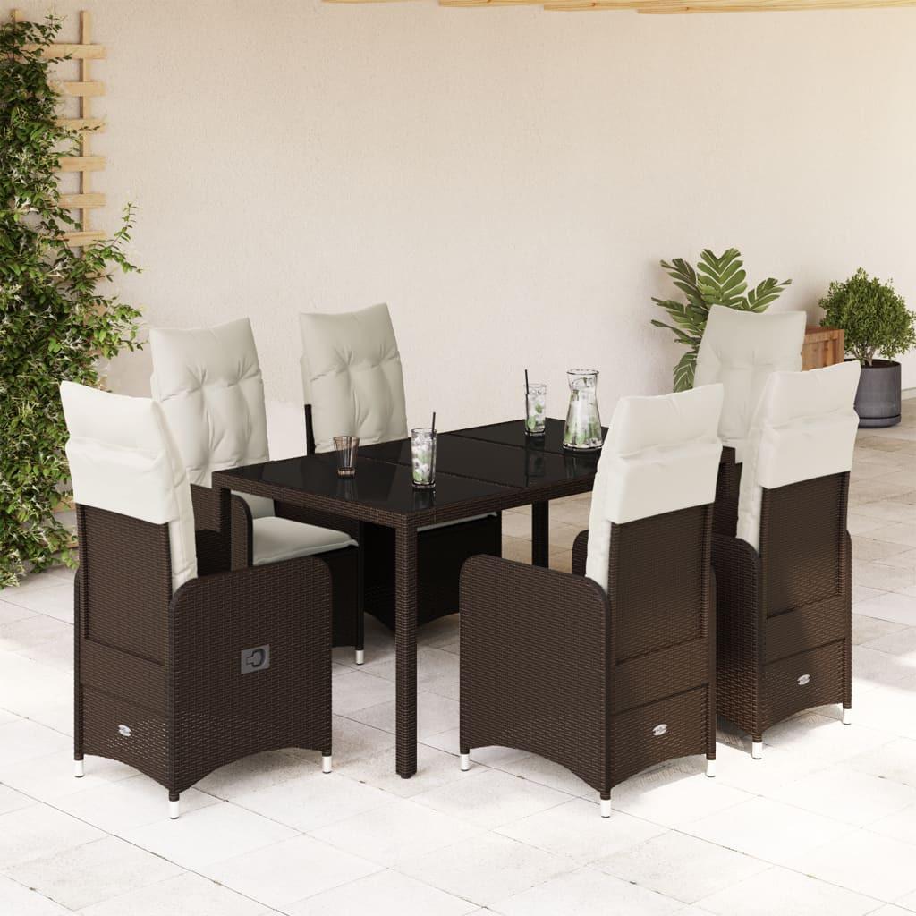 VidaXL Bistro set poly-rattan