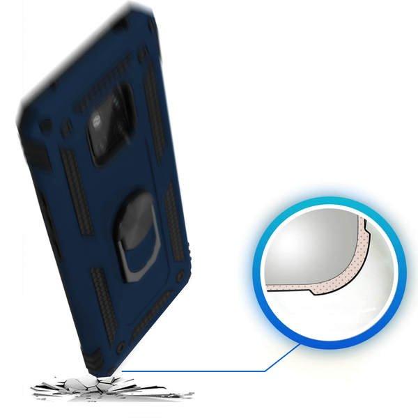 Avizar Stoßfeste Hülle Mate 20 Pro Dunkelblau