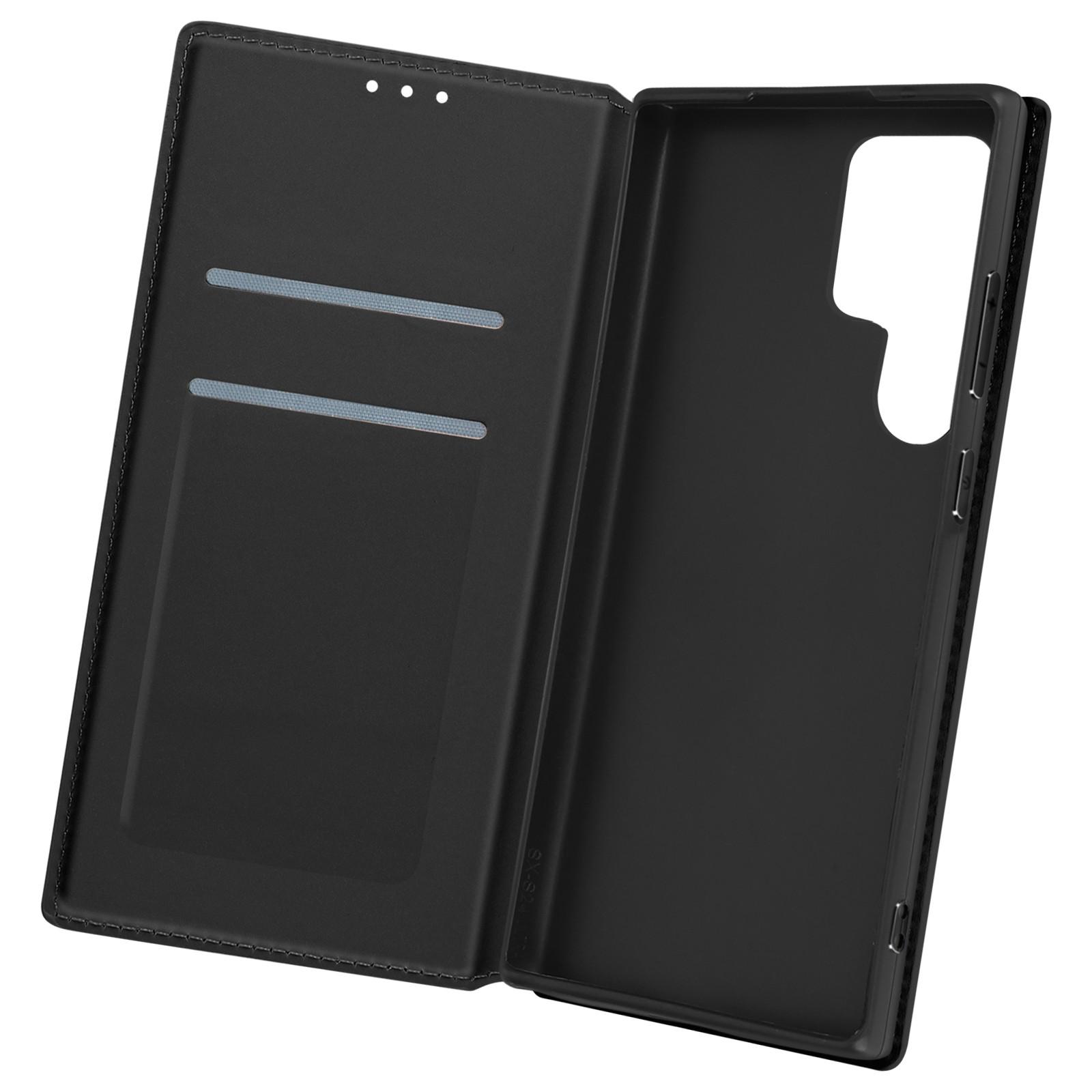 Avizar Classic Cover Samsung S24 Ultra Schwarz