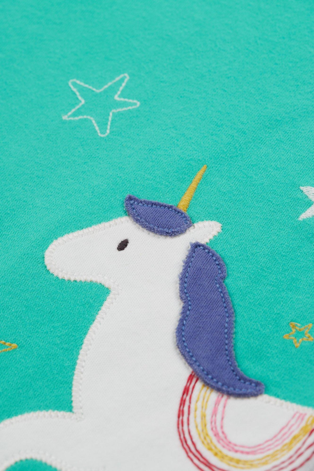 frugi Kleinkinder T-Shirt Einhorn