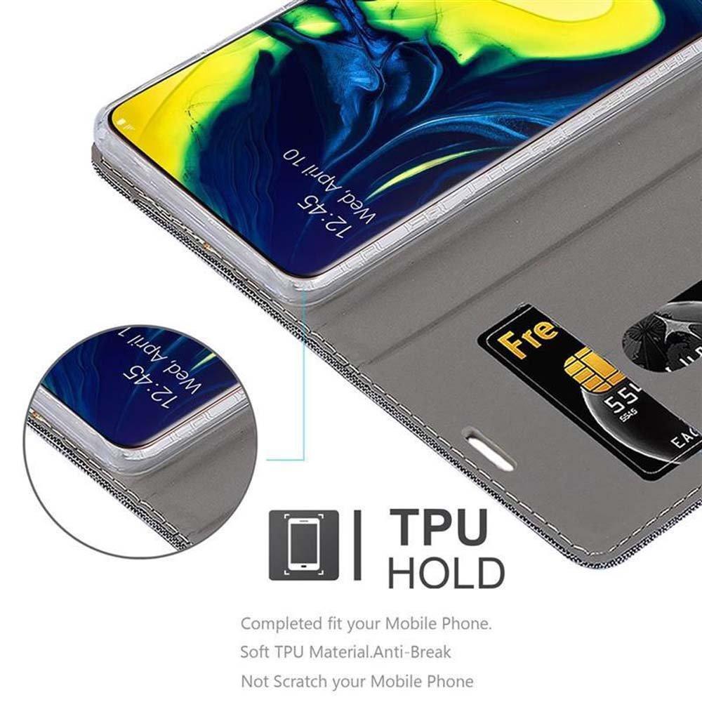Cadorabo Hülle für Samsung Galaxy A80 / A90 4G Magnetverschluss, Kartenfach