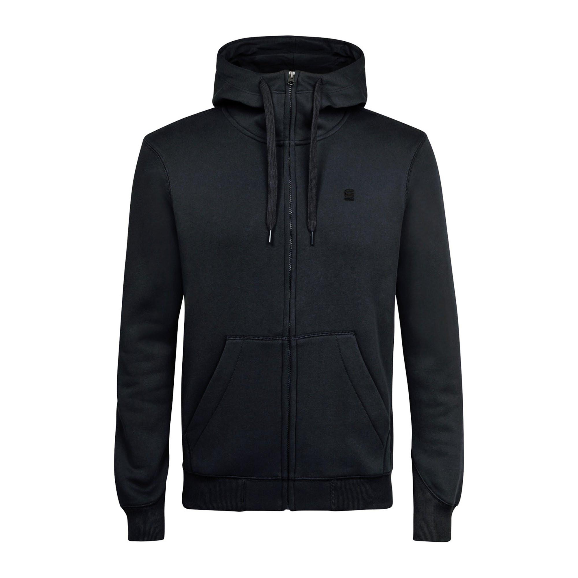 G-STAR RAW Sweatjacke Bequem sitzend-Premium core hdd zip sw l\s
