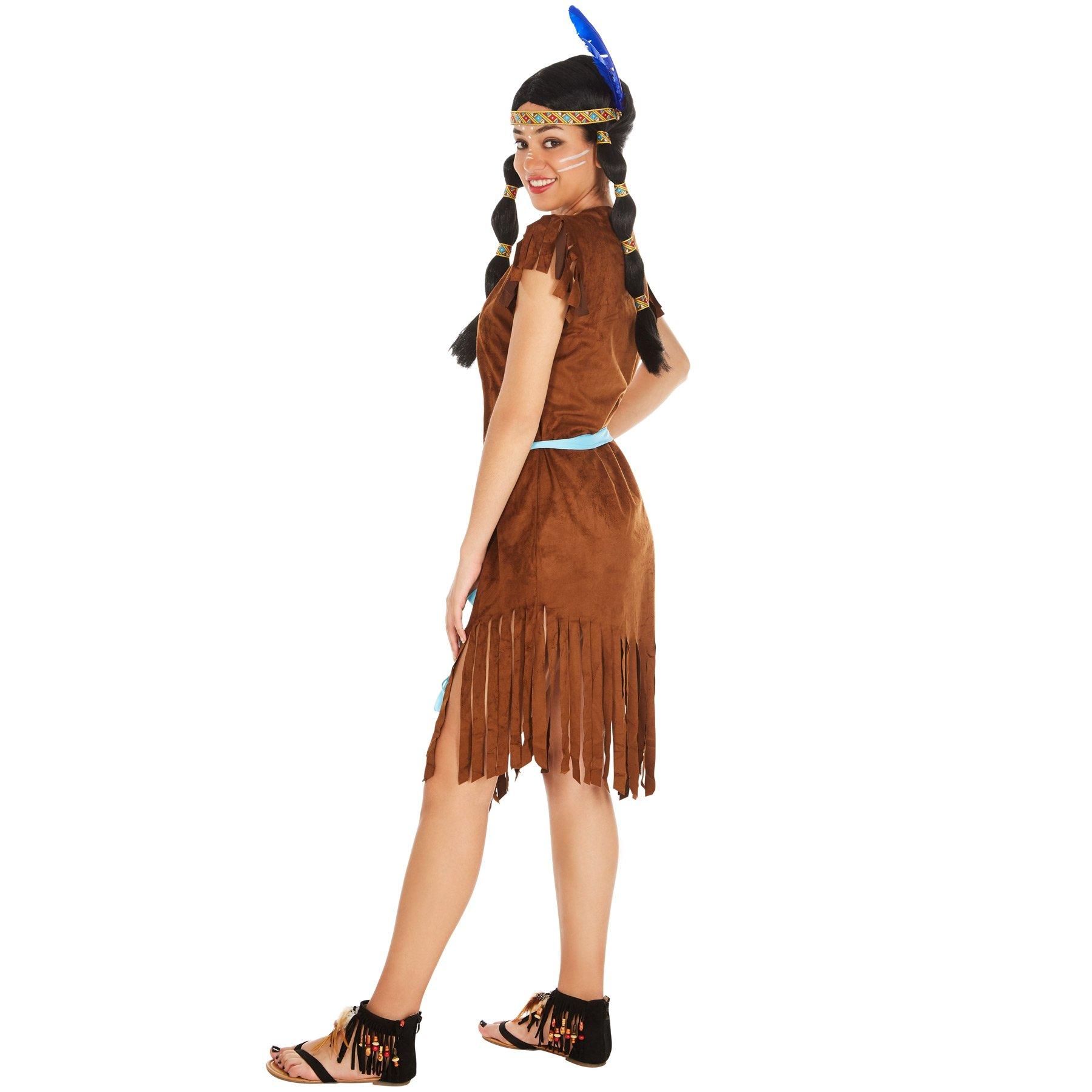 Tectake Frauenkostüm Indianerin Phoenix