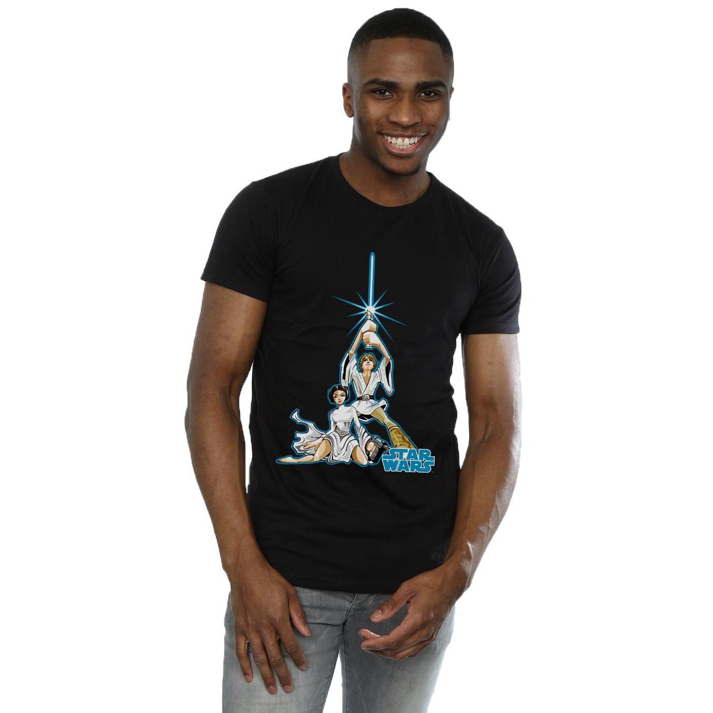 STAR WARS Star Wars Luke und Leia Grafik T-Shirt