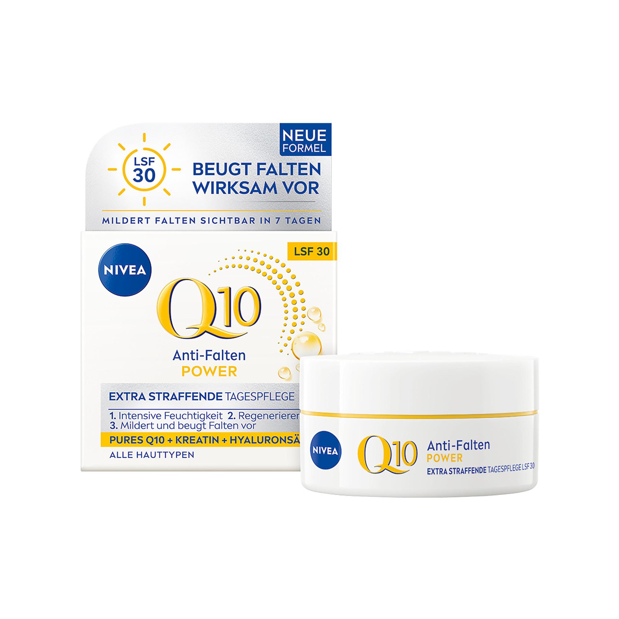 NIVEA Q10 Power LSF 30 Face Q10 Power Anti-Falten Schützende Tagescreme LSF 30
