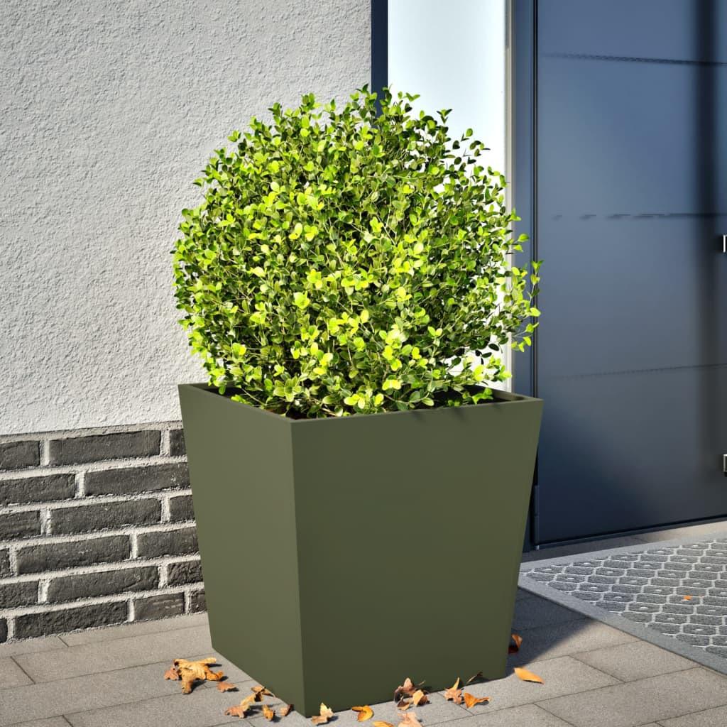 VidaXL Pflanzkübel stahl