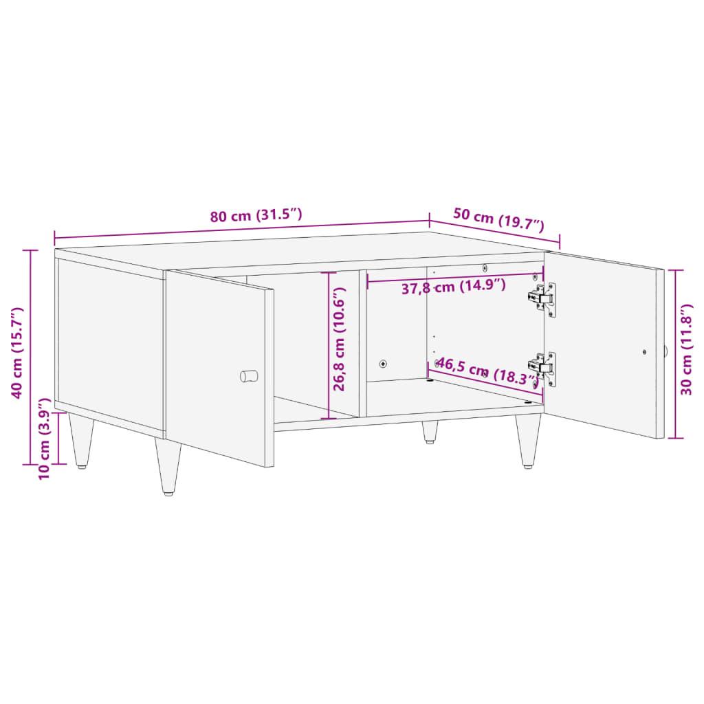 VidaXL Couchtisch holz