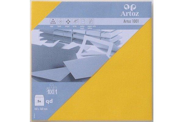 Artoz ARTOZ Couverts 1001 160x160mm 100g, sonnengelb 5 Stück