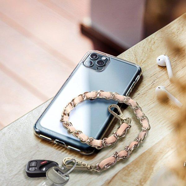 Avizar Handyschmuck, geflochtene Kette Rosa