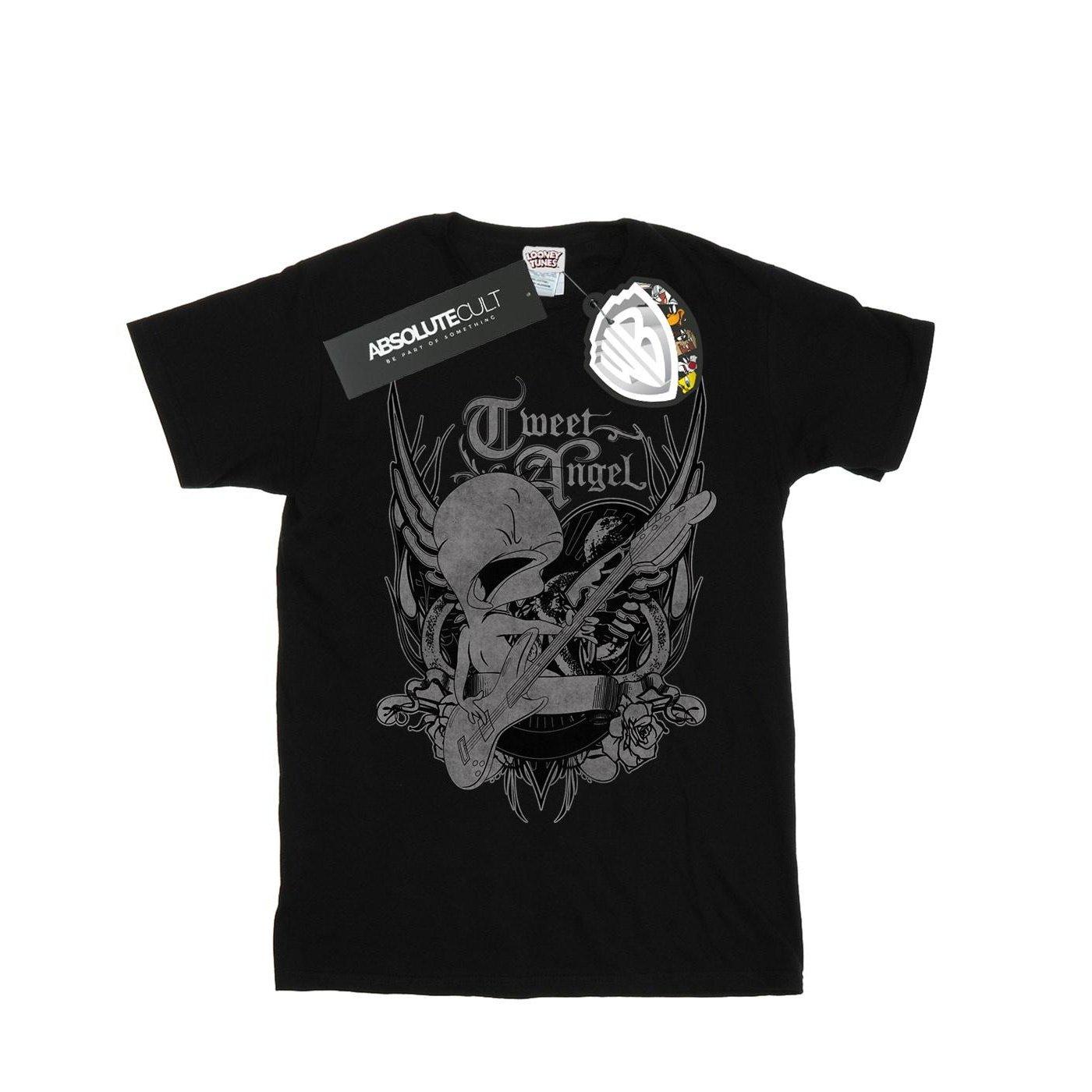LOONEY TUNES Tweety Pie Rock Print T-Shirt