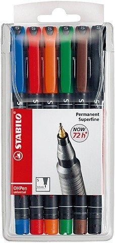 STABILO STABILO OHP Pen permanent S 6er Etui