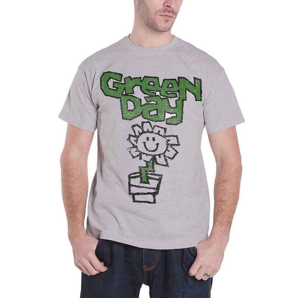 Green Day Green Day Blumentopf T-Shirt