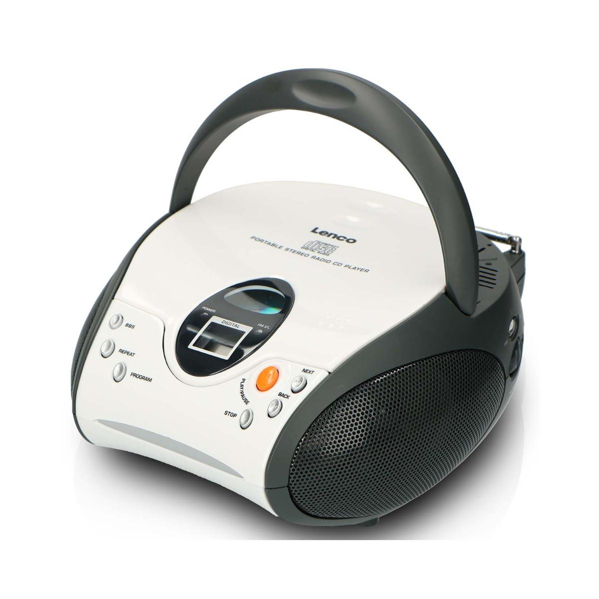 Lenco Stereo-Radio mit CD tragbar
