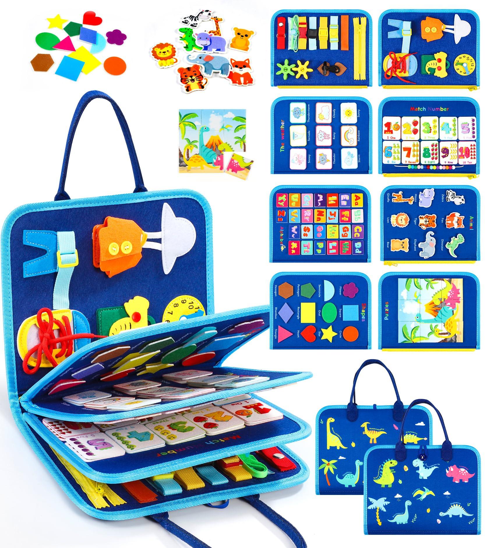 Activity-board Busy Board für Kinder - Activity Board | Motorik-Lernspielzeug